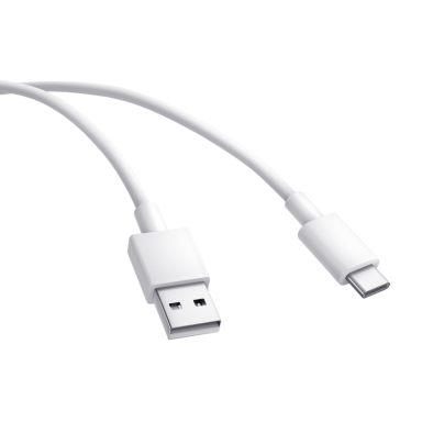Xiaomi 3A USB-A to USB-C Cable 1m, Balta Xiaomi 3A USB-A to USB-C Cable 1m, Balta