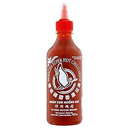 Ypač aštrus padažas FLYING GOOSE, Sriracha, 455 ml Ypač aštrus padažas FLYING GOOSE, Sriracha, 455 ml