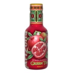 Žaliosios arbatos gėrimas ARIZONA, granatų skonio, 450ml PET D Žaliosios arbatos gėrimas ARIZONA, granatų skonio, 450ml PET D