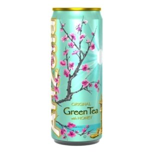 Žaliosios arbatos gėrimas ARIZONA, su medumi, 0,33 l