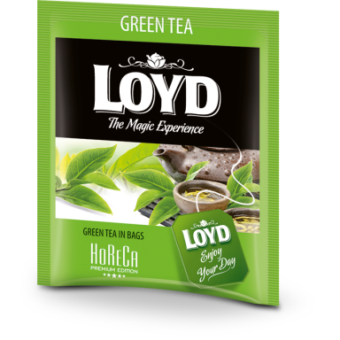 Žaliosios arbatos gėrimas LOYD HORECA line, 500 x 1,7 g Žaliosios arbatos gėrimas LOYD HORECA line, 500 x 1,7 g