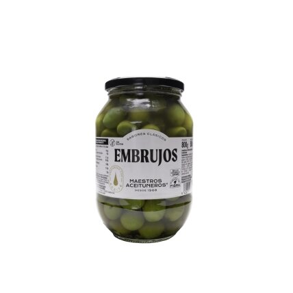 Žaliosios alyvuogės su kauliukais MAESTROS ACEITUNEROS Campo Real, su aliej. ir prieskon. 670/385 g Žaliosios alyvuogės su kauliukais MAESTROS ACEITUNEROS Campo Real, su aliej. ir prieskon. 670/385 g