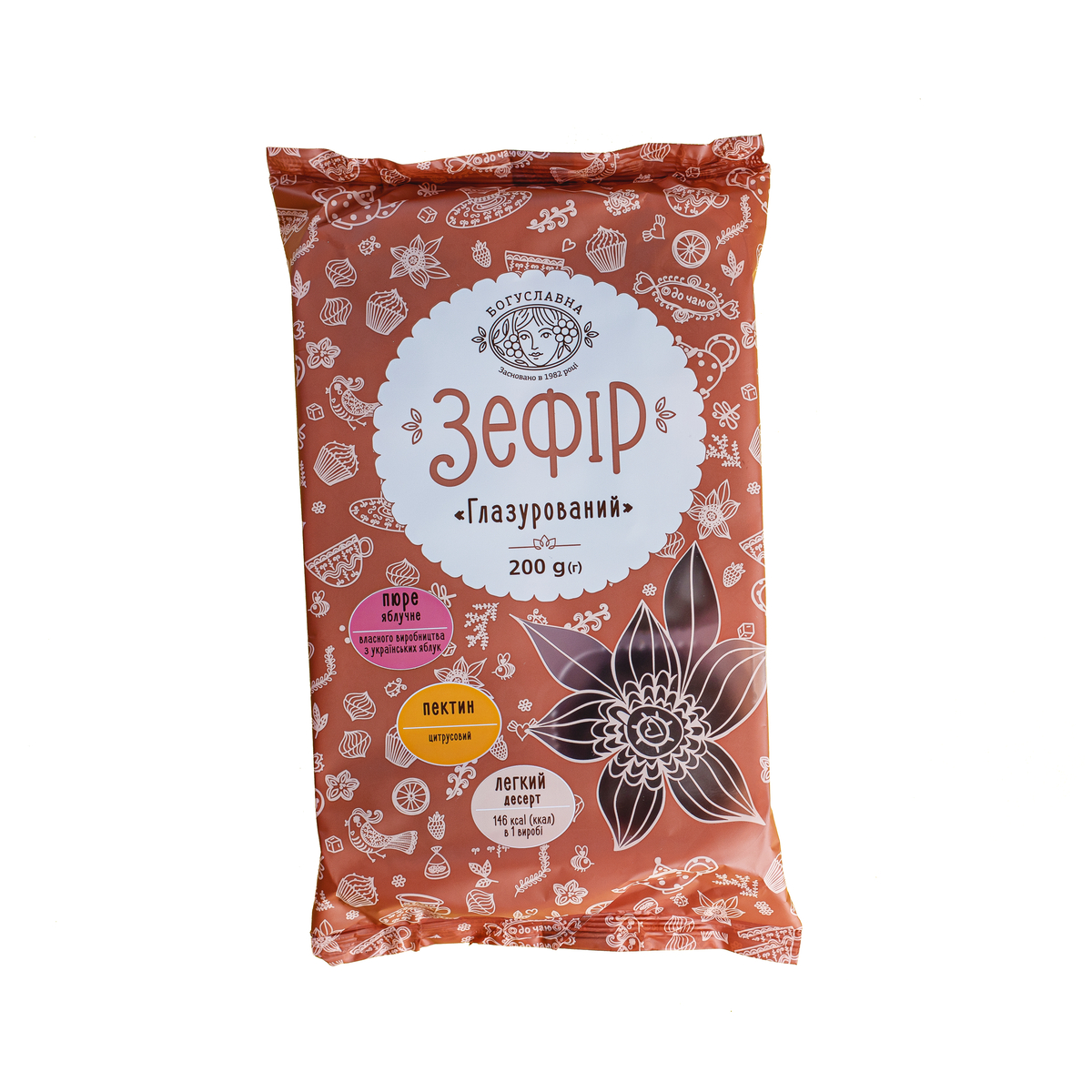 Zefyrai BOGUSLAVNA, glaistyti, 200g