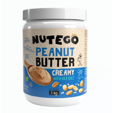 Žemės riešutų kremas NUTEGO, kreminis, 1 kg