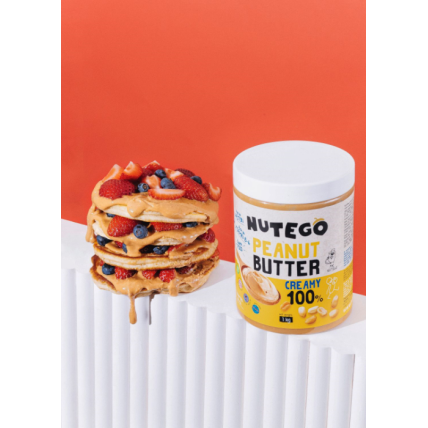Žemės riešutų kremas NUTEGO, kreminis, 1 kg 1