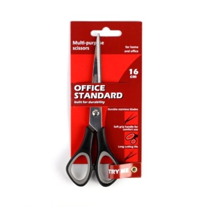 Žirklės OFFICE STANDARD COMFORT, 16 cm 1