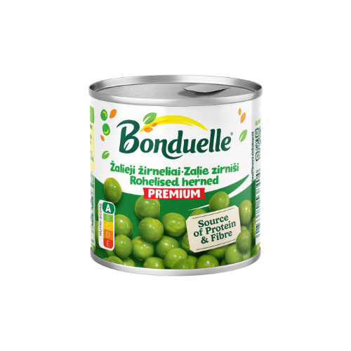 Žirneliai BONDUELLE, 200 g / 130 g