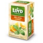 Žolelių ir vaisių arbata LOYD, melisų ir apelsinų skonio, 20 x 2g