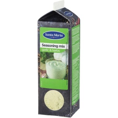 Žolelių ir česnakų prieskonių mišinys SANTA MARIA, 575 g