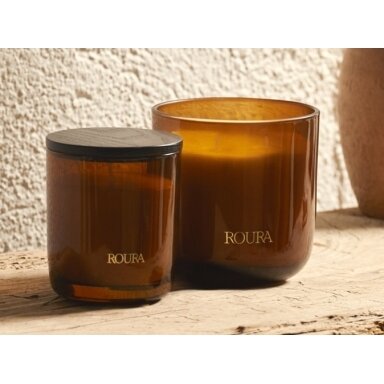 Žvakė ICON Amber, kvepianti, D 8 cm, H 9 cm, iki 35 h, vnt