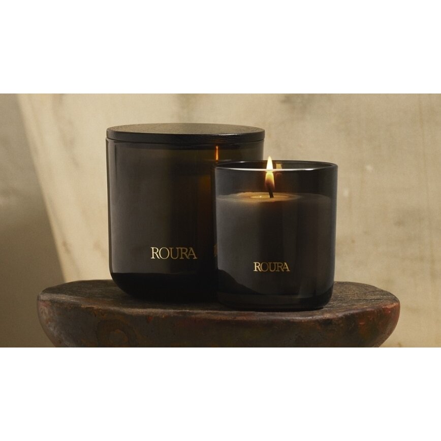 Žvakė ICON Woods, kvepianti, D 8 cm, H 9 cm, iki 35 h, vnt