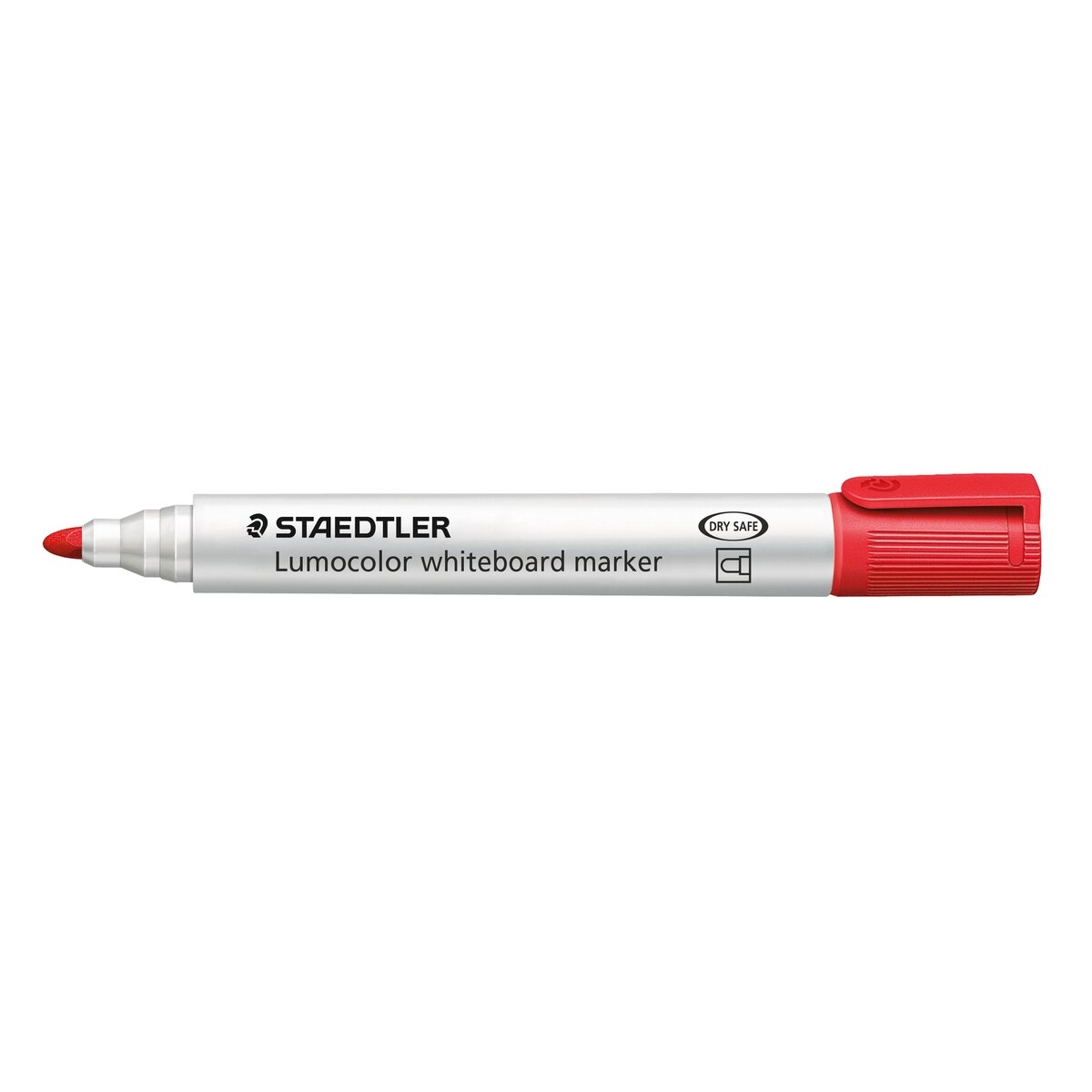 Žymeklis baltai lentai STAEDTLER LUMOCOLOR 351, 2 mm, RAUDONA 1 Žymeklis baltai lentai STAEDTLER LUMOCOLOR 351, 2 mm, RAUDONA 1