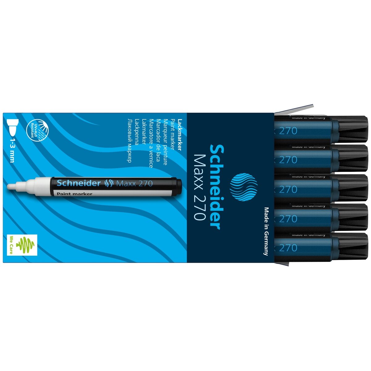 Žymeklis SCHNEIDER PAINT MARKER 270 1-3mm 2 Žymeklis SCHNEIDER PAINT MARKER 270 1-3mm 2