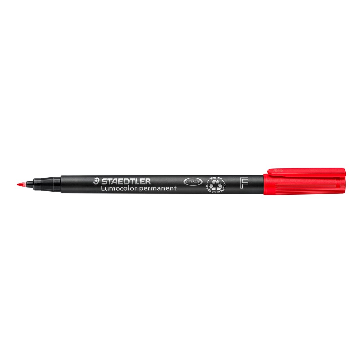 Žymeklis STAEDTLER OHP LUMOCOLOR 317/318, 0,6 mm, RAUDONA 2 Žymeklis STAEDTLER OHP LUMOCOLOR 317/318, 0,6 mm, RAUDONA 2