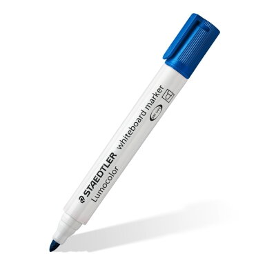 Žymeklis baltai lentai STAEDTLER LUMOCOLOR 351, 2 mm, MĖLYNA Žymeklis baltai lentai STAEDTLER LUMOCOLOR 351, 2 mm, MĖLYNA