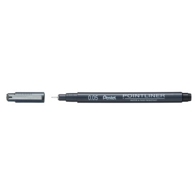 Žymeklis PENTEL Pointliner, 0,05 mm Žymeklis PENTEL Pointliner, 0,05 mm