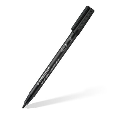 Žymeklis STAEDTLER OHP LUMOCOLOR 317/318, 1,0 mm, JUODA Žymeklis STAEDTLER OHP LUMOCOLOR 317/318, 1,0 mm, JUODA