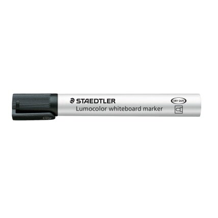 Žymeklis baltai lentai STAEDTLER LUMOCOLOR 351, 2 mm, JUODA 1 Žymeklis baltai lentai STAEDTLER LUMOCOLOR 351, 2 mm, JUODA 1