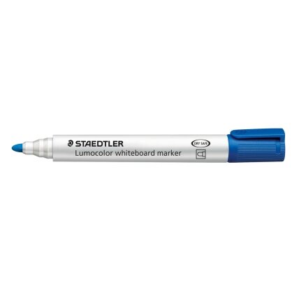 Žymeklis baltai lentai STAEDTLER LUMOCOLOR 351, 2 mm, MĖLYNA 2