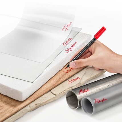 Žymeklis STAEDTLER codec film OHP 317M, 1.0mm, 6 spalvų rinkinys 4