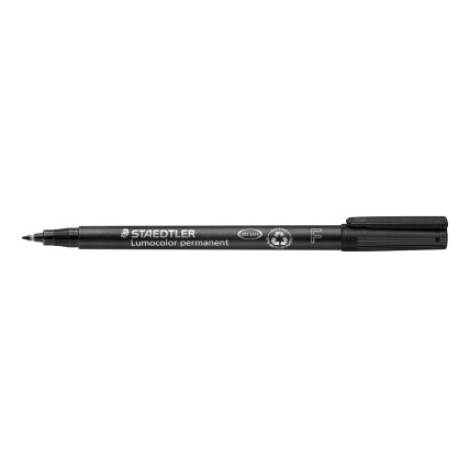 Žymeklis STAEDTLER OHP LUMOCOLOR 317/318, 0,6 mm, JUODA 1 Žymeklis STAEDTLER OHP LUMOCOLOR 317/318, 0,6 mm, JUODA 1