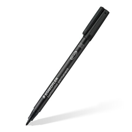 Žymeklis STAEDTLER OHP LUMOCOLOR 317/318, 1,0 mm, JUODA Žymeklis STAEDTLER OHP LUMOCOLOR 317/318, 1,0 mm, JUODA
