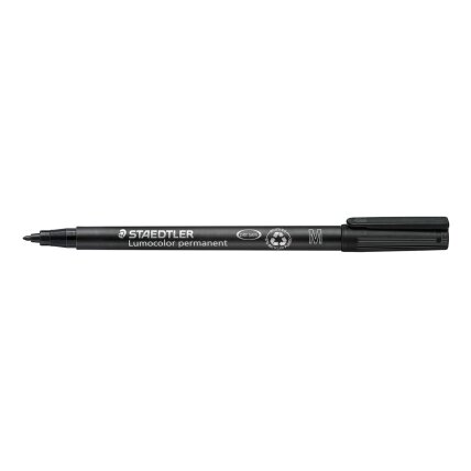 Žymeklis STAEDTLER OHP LUMOCOLOR 317/318, 1,0 mm, JUODA 2 Žymeklis STAEDTLER OHP LUMOCOLOR 317/318, 1,0 mm, JUODA 2